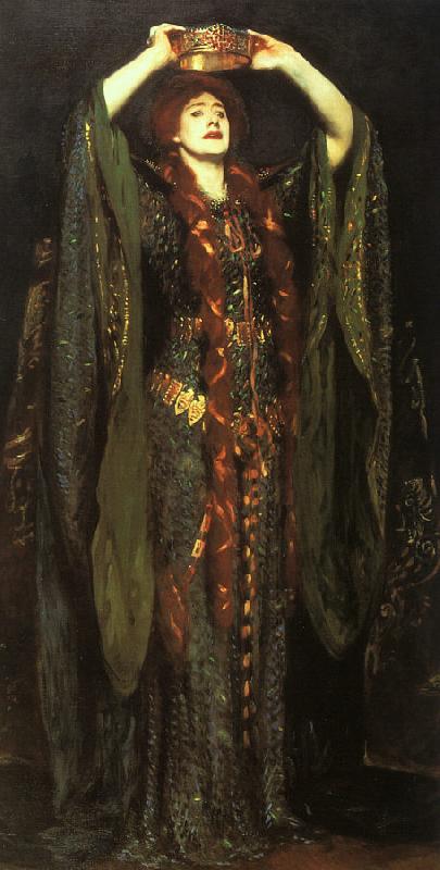John Singer Sargent Ellen Terry as Lady Macbeth oil painting image